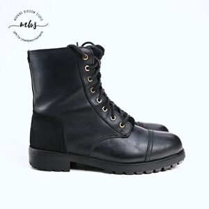 UGG Palomar Sneaker Boots Waterproof Suede Black Women‎ 8.5